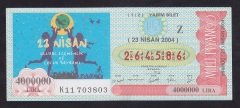 2004 23 NİSAN YARIM BİLET