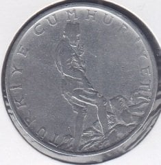 1960 YILI 2.5 LİRA ( DÜZ )