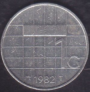 Hollanda 1 Gulden 1982