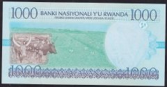 Rwanda 1000 Frank 1998 ÇİL Pick 27