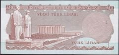 6.Emisyon 2.Tertip 20 Lira D21 357191 Çilaltı