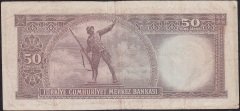 5.EMİSYON 6.TERTİP 50 LİRA H03 041624 ÇOK TEMİZ +