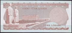 6.Emisyon 2.Tertip 20 Lira D01 310991 Ççt Çilaltı