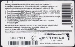 AVEA HAZIR KART 100 KONTÖR TARKAN SKT 2007