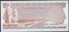 6.Emisyon 2.Tertip 20 Lira C82 419530 Çilaltı ( Hafif bombe var )