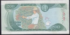 Kolombiya 200 Pesos Oro 1980 Çok Çok Temiz Pick419