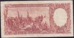 Arjantin 100 Pesos 1957 (1963 - 1964 ) Çok Temiz Pick272