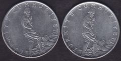 1977 Yılı 2.5 Lira (Ters Düz Takım)