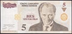 8.Emisyon 5 YTL E45 504054 Ççt Çilaltı