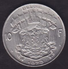 Belçika 10 Frank 1973