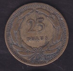 1956 Yılı 25 Kuruş