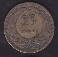 1956 Yılı 25 Kuruş