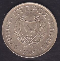 Kıbrıs 20 Cent 1983
