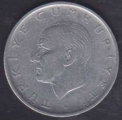 1959 Yılı 1 Lira Çok Temiz ( Düz )