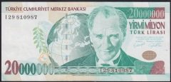 7.EMİSYON 20 000 000 LİRA I29 810987 ÇÇT +
