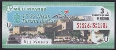 2009 9 NİSAN ÇEYREK BİLET - U SERİSİ