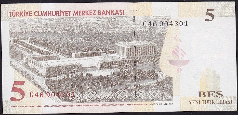 8.Emisyon 5 YTL C46 904301 Çilaltı Çil