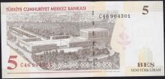 8.Emisyon 5 YTL C46 904301 Çilaltı Çil