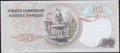 6.Emisyon 2.Tertip 50 Lira I85 643395 Çil