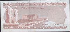 6.Emisyon 3.Tertip 20 Lira H02 016177 Çok Çok Temiz