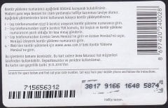 AVEA HAZIR KART 250 KONTÖR - Bİ DÜNYA - SKT 2010