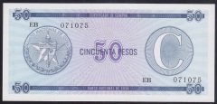 Küba 50 Pesos 1985 Çil Pick fx24