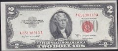 AMERİKA 2 DOLAR 1953 B ÇİL KIRMIZI MÜHÜR