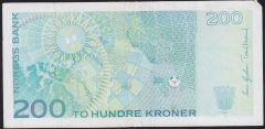 Norveç 200 Kroner 1994 Temiz