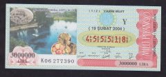 2004 19 ŞUBAT YARIM BİLET