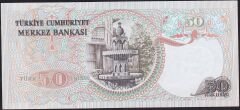 6.Emisyon 2.Tertip 50 Lira I84 499543 Çil