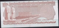 6.EMİSYON 4.TERTİP 20 LİRA I42 969663 ÇÇT ÇİLALTI