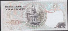 6.Emisyon 2.Tertip 50 Lira I80 076622 Çil