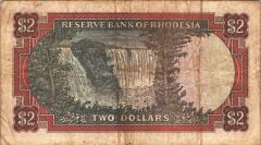 Rhodesia 2 Dolar 1975 Çok Temiz Pick 31i
