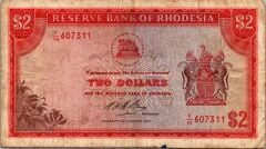 Rhodesia 2 Dolar 1975 Çok Temiz Pick 31i