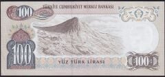 6.Emisyon 3.Tertip 100 Lira J40 263334 Ççt Çilaltı