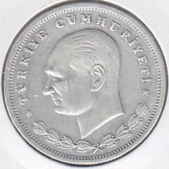 1934 YILI 100 KURUŞ GÜMÜŞ eski para mezat