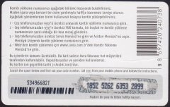 AVEA HAZIR KART 50 KONTÖR - KONTÖR PAYLAŞ - SKT 2009