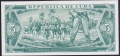 KÜBA 5 PESOS 1990 ÇİL