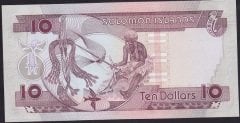 Solomon İsland 10 Dolar 1986 Çil Pick 15