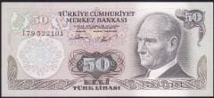 6.Emisyon 2.Tertip 50 Lira I79 522101 Çilaltı