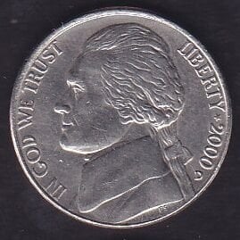 Amerika 5 Cent 2000 D