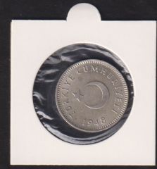 1948 Yılı 1 Lira Gümüş