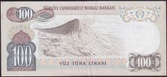 6.Emisyon 3.Tertip 100 Lira J41 073958 Çok Çok Temiz+