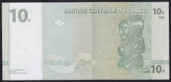 KONGO 10 FRANK 1997 ÇİL