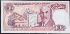 7.Emisyon 1.Tertip 100 Lira A04 278561 Çok Çok Temiz