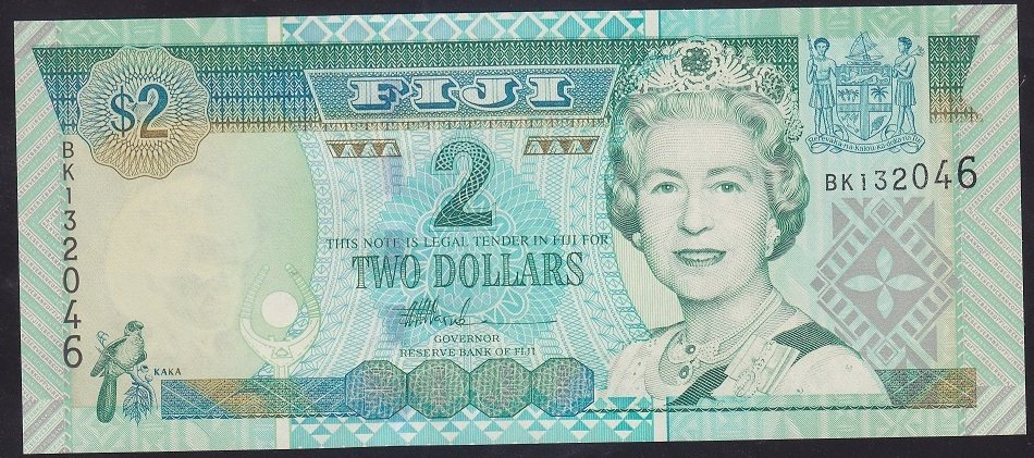 Fiji 2 Dolar 2002 Çil Pick104