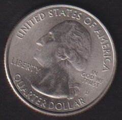 Amerika Çeyrek Dolar 2012 D Hatıra Denali Milli Parkı Bölgesi