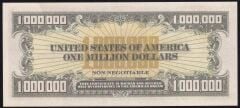 Amerika 1000000 Dolar 1988 Çil Fantazi Para