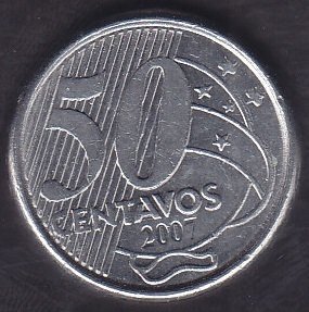 BREZİLYA 50 CENTAVOS 2007