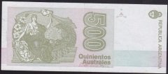 ARJANTİN 500 PESOS 1988 ÇÇT ÇİLALTI
